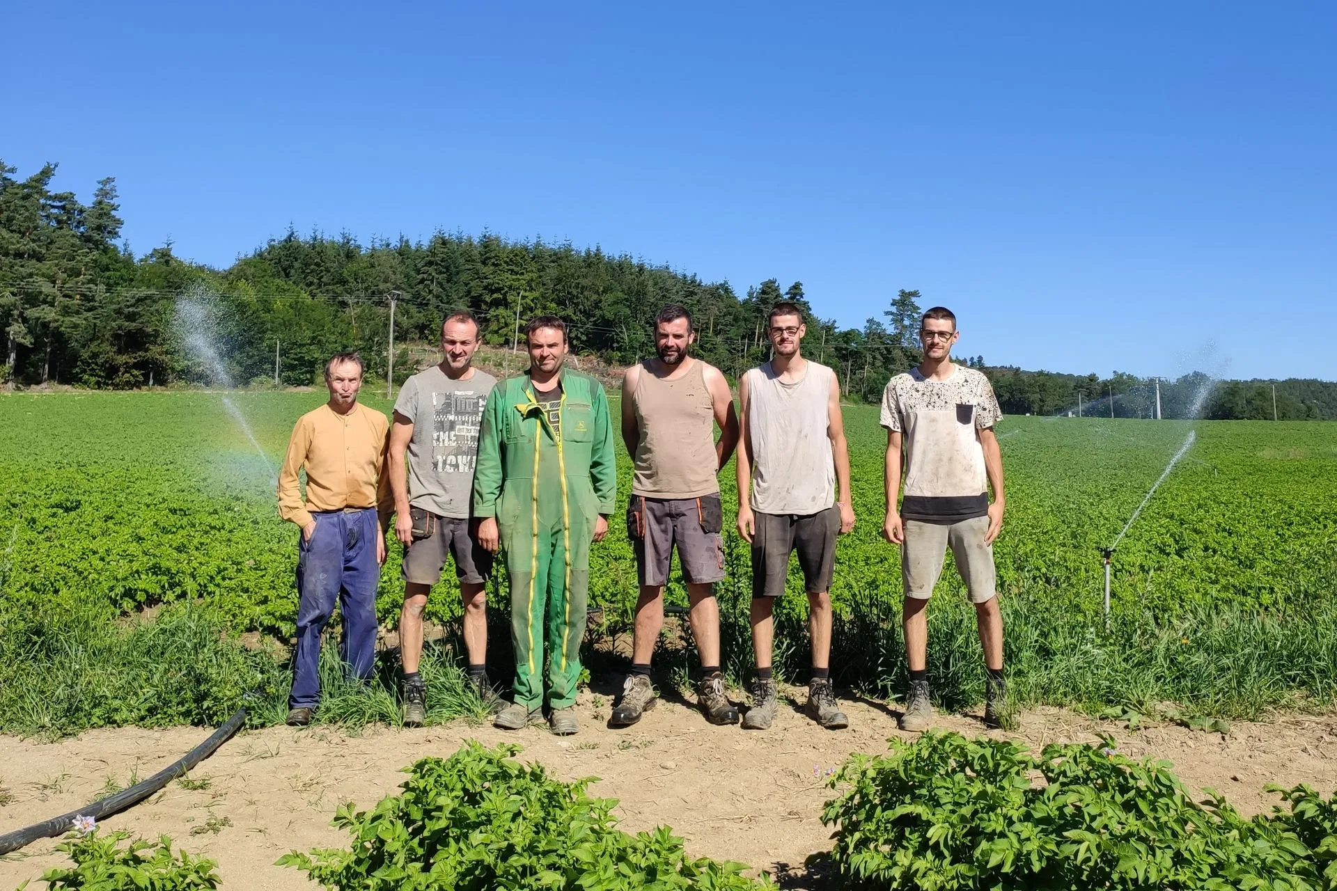 Vue de l'exploitation